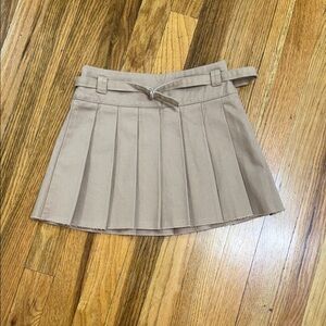 Zara Tan Skater Skirt